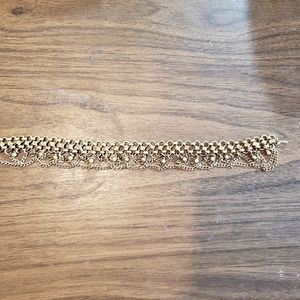 Anklet with Balls and Chain Drapes